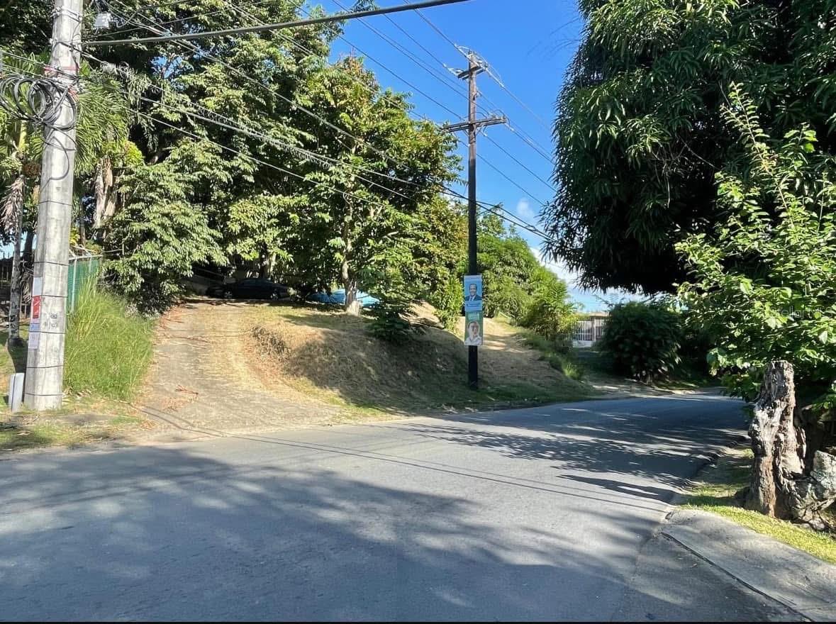 Paved street access to the property