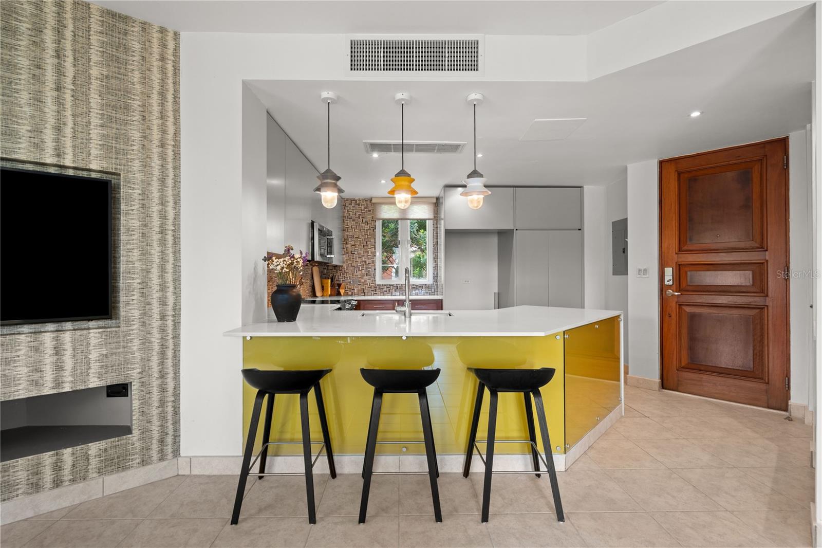 Kitchen + Entrance Door