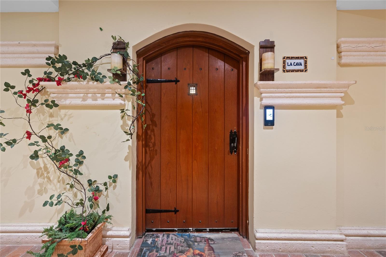 Wine Cellar Entrance