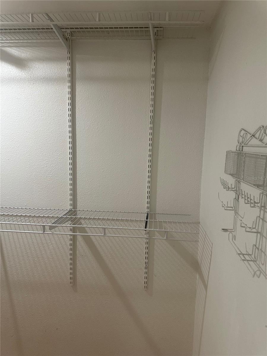 PRIMARY WALK IN CLOSET
