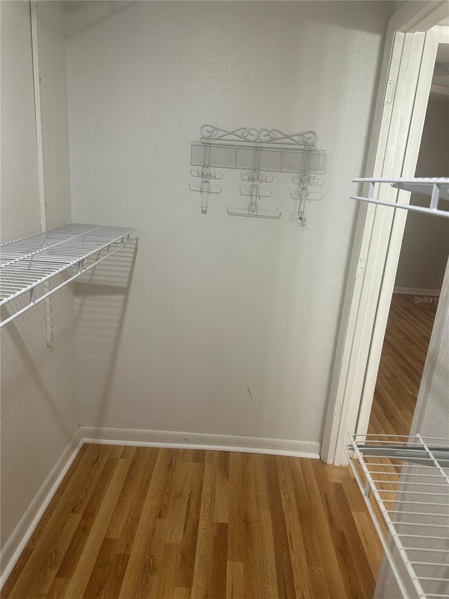 PRIMARY WALK IN CLOSET