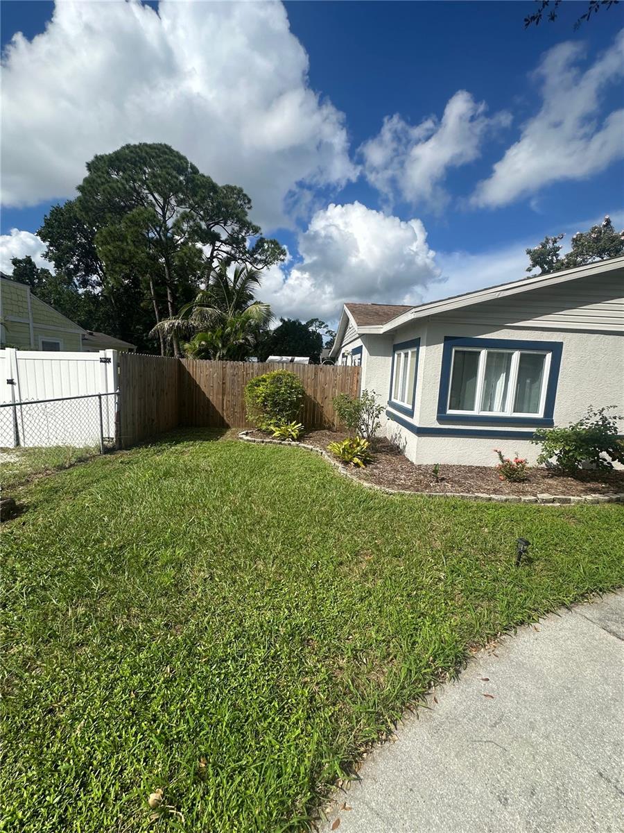 SE CORNER OF PROPERTY