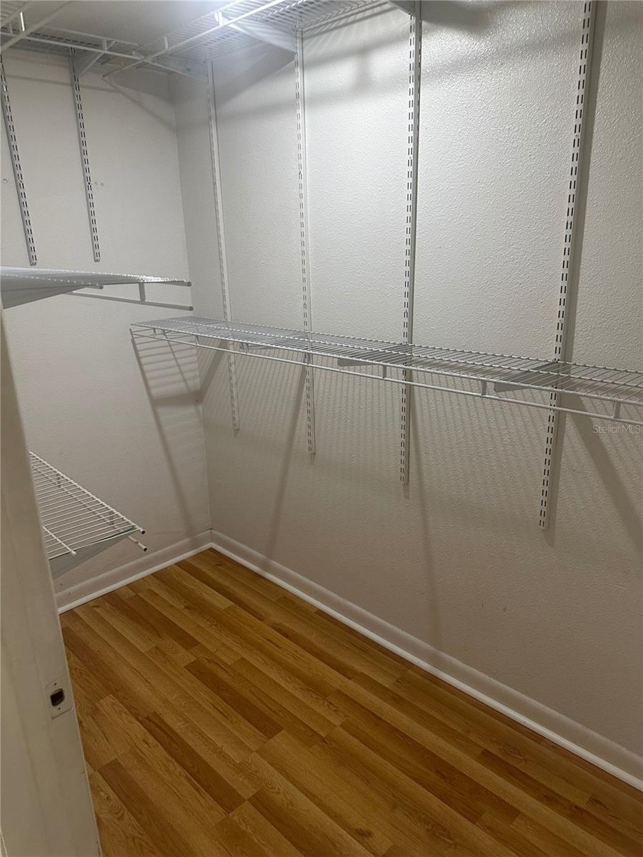 PRIMARY WALK IN CLOSET