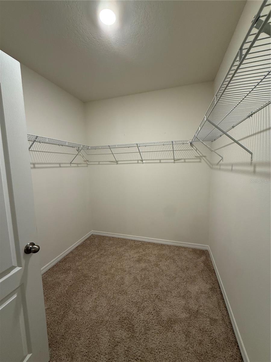 Primary bedroom closet