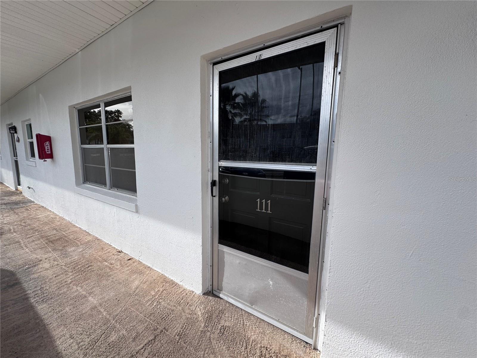Front door view - 1st Floor Unit Front door view - 1st Floor Unit