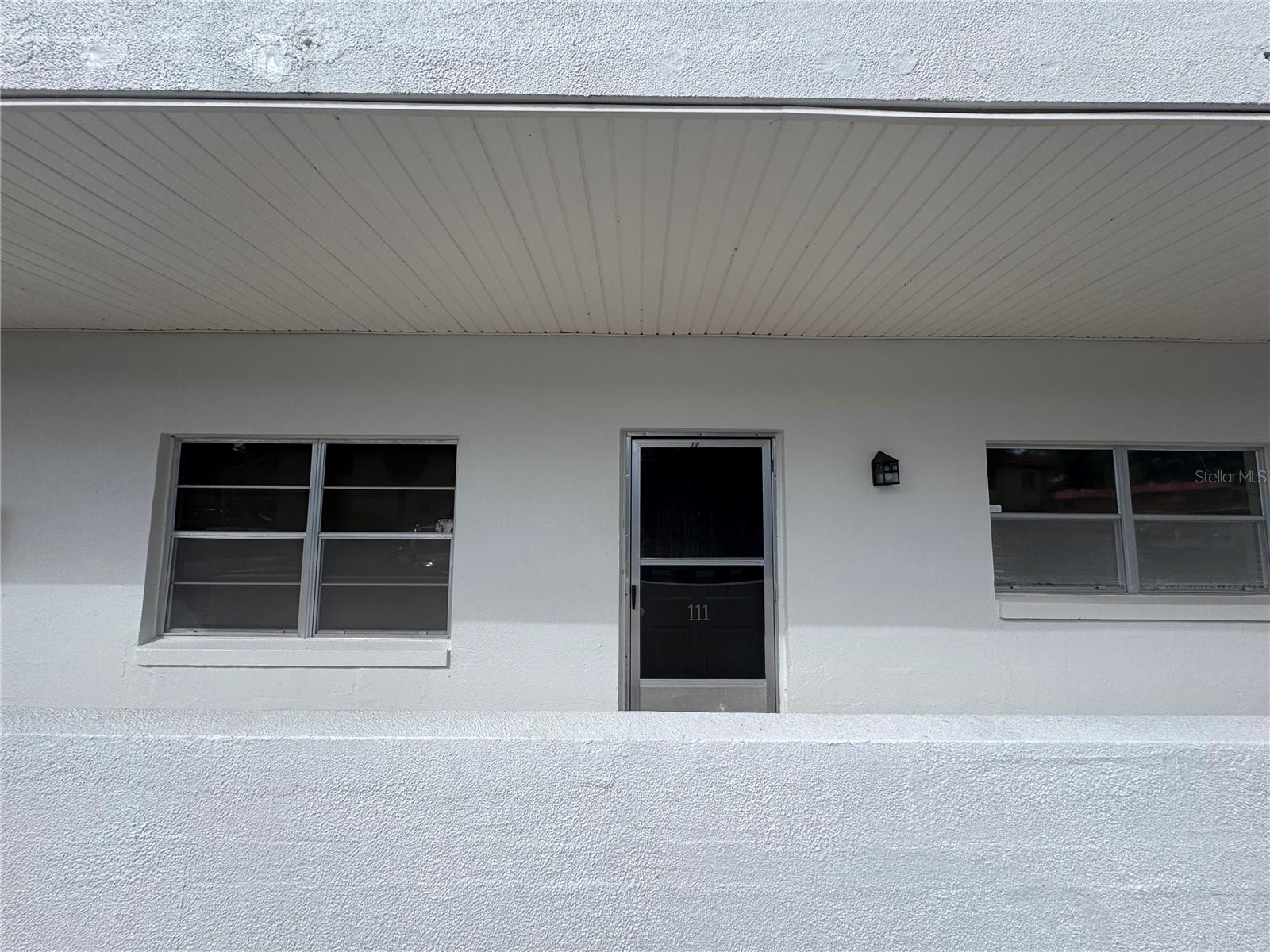 Front Door view - 1st Floor Unit