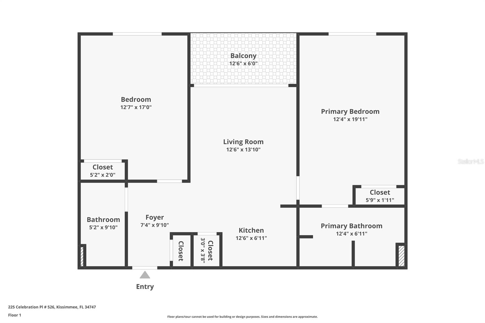 225 CELEBRATION PLACE, #526, Kissimmee, FL 34747