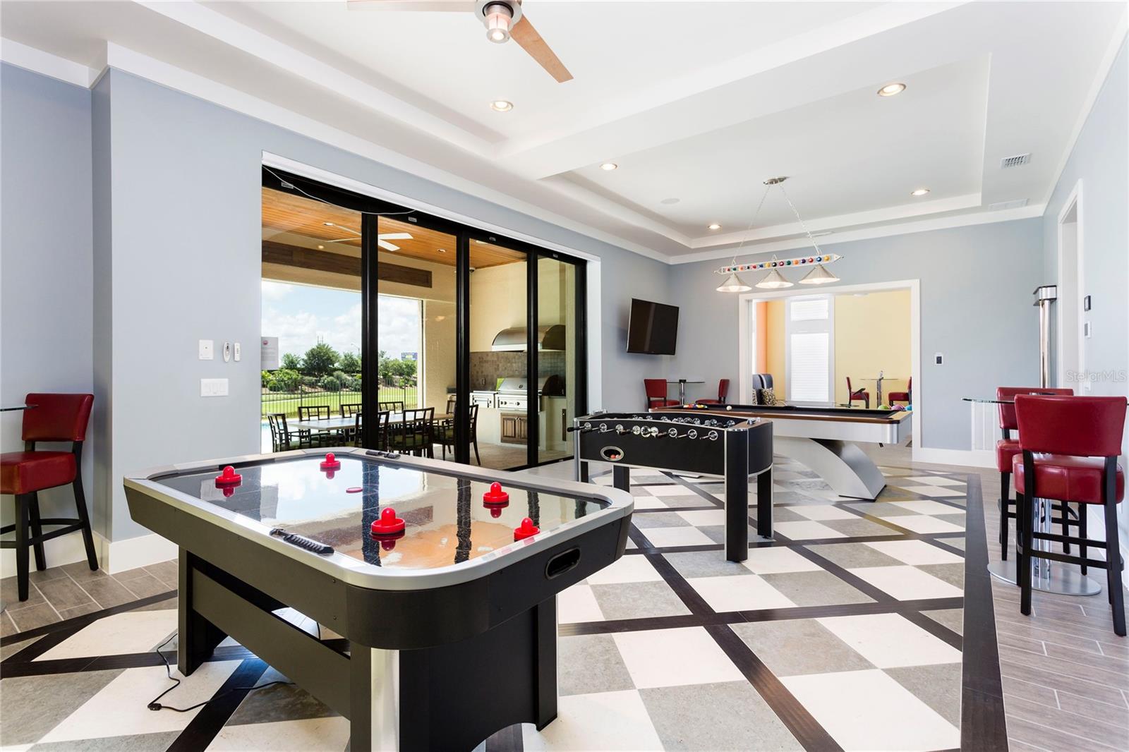 Second Floor Entertainment Area