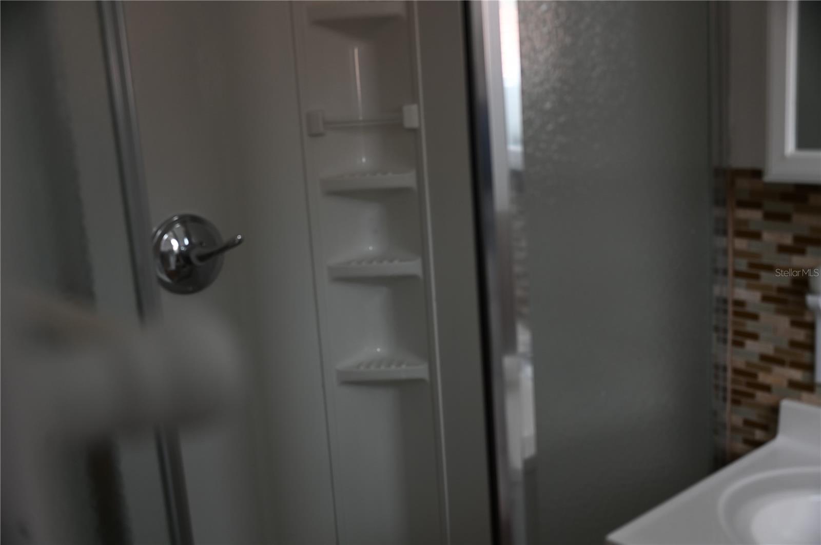Shower area bonus room bathroom