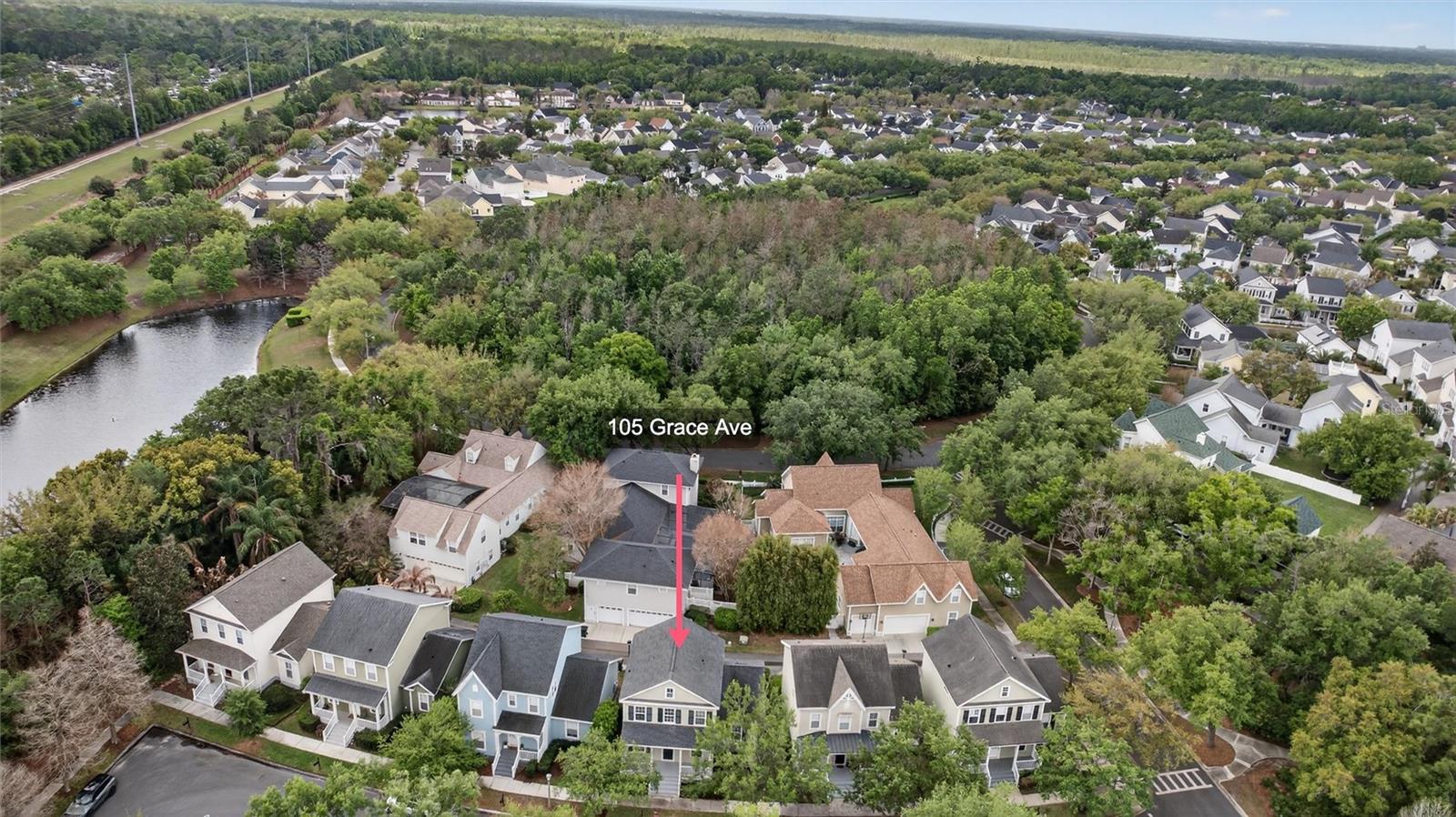 Aerial - from North