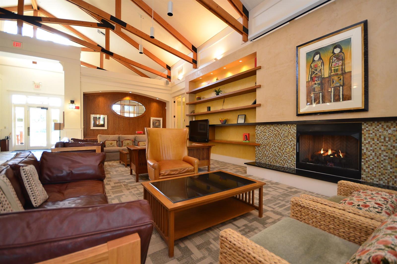 Clubhouse Lounging Area