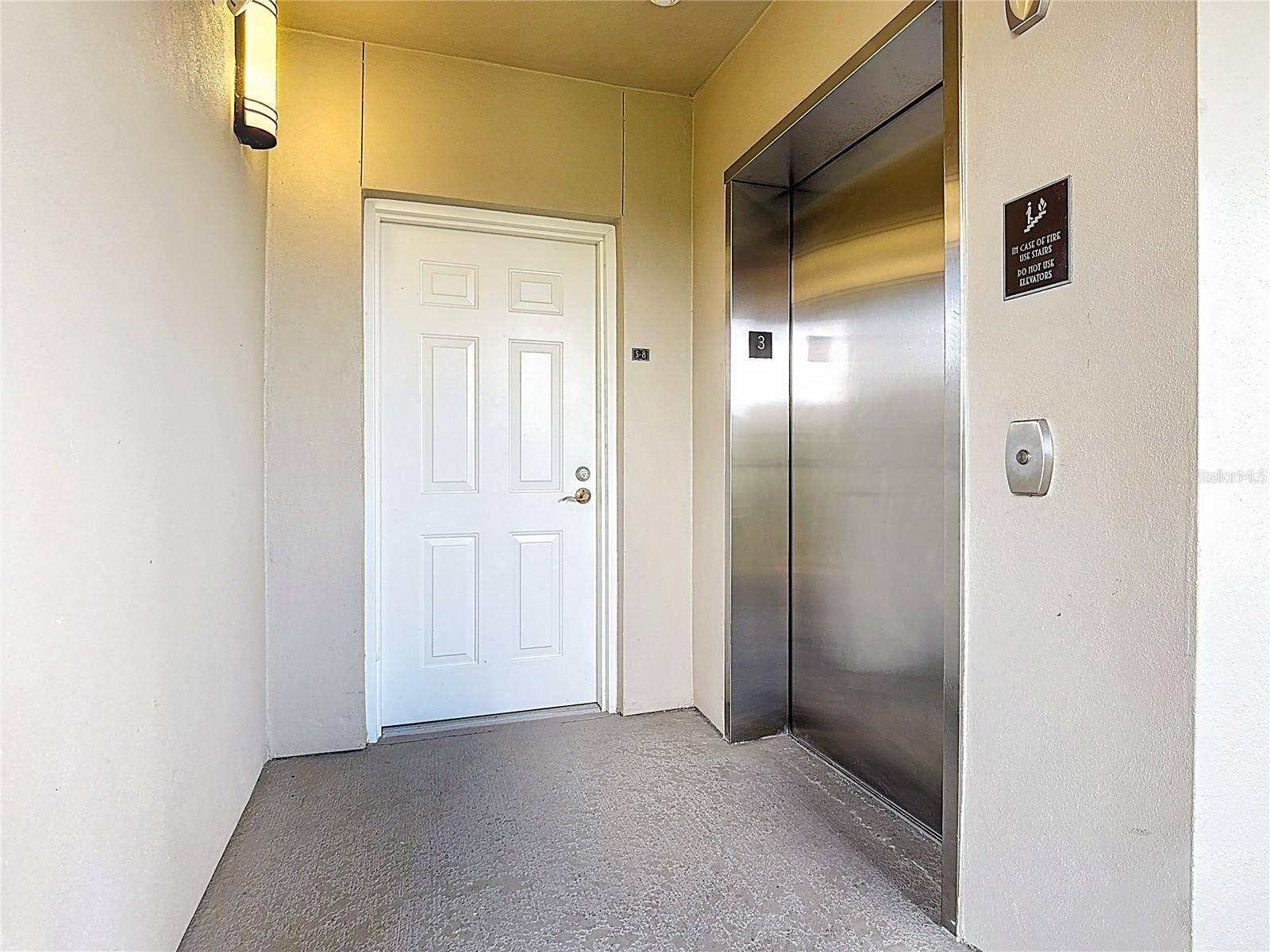 Storage Room with assigned cage next to unit