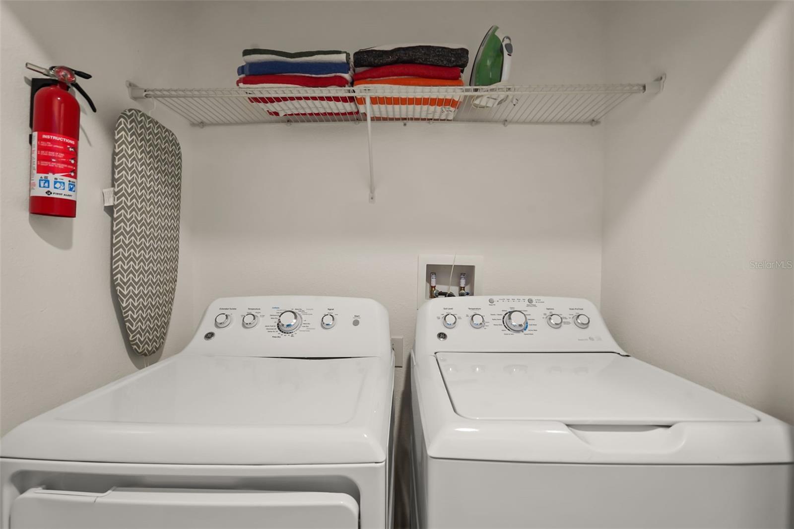 Laundry Closet.