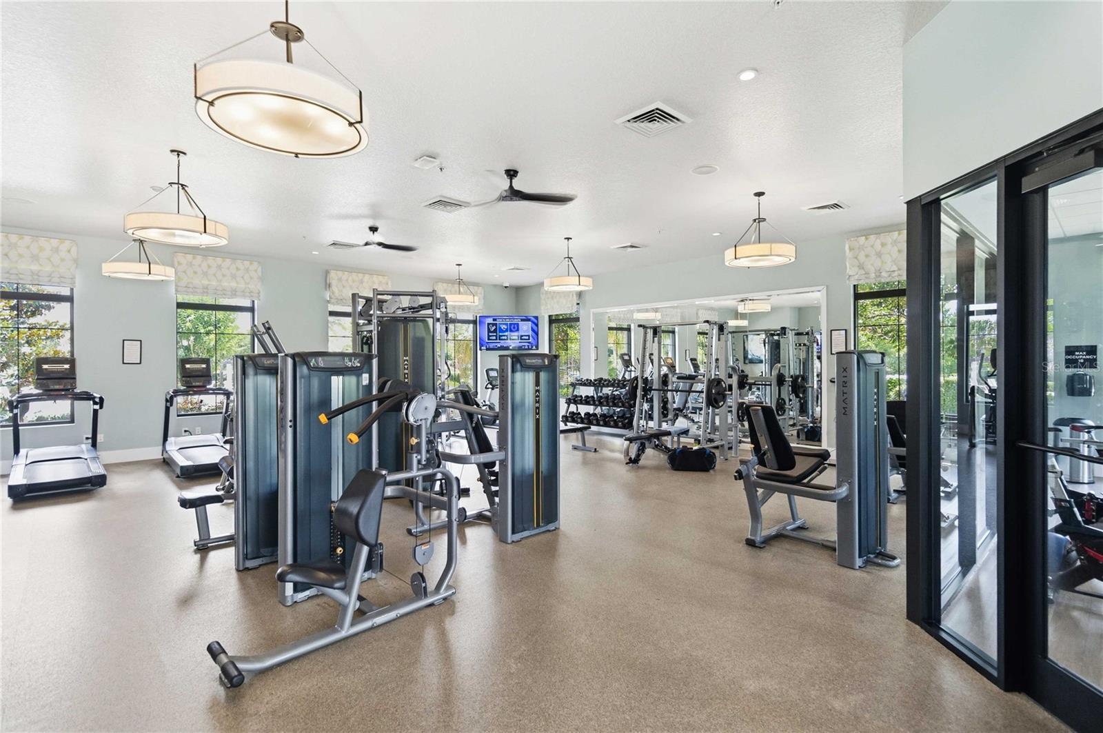 The Plaza Gym main room
