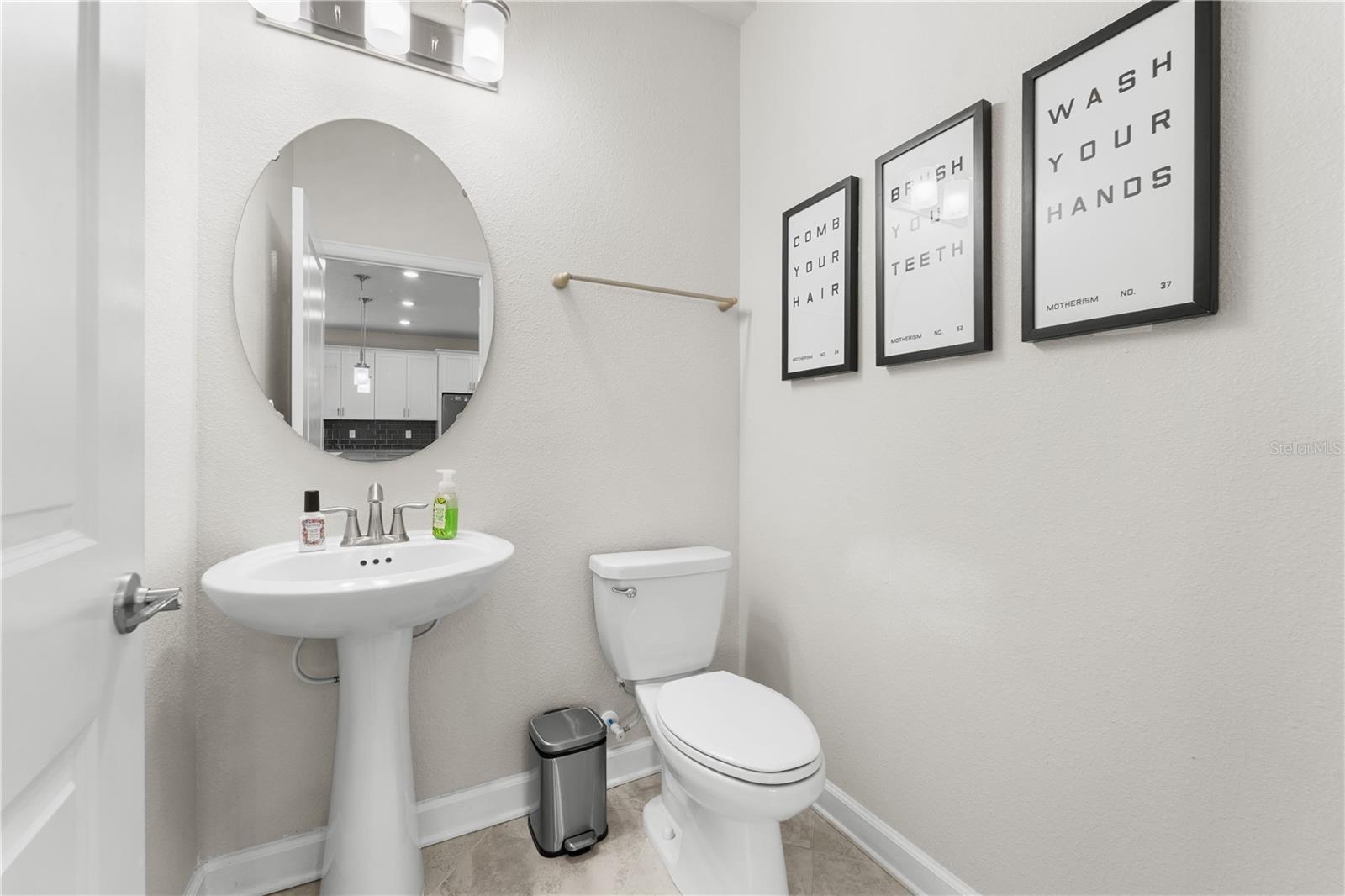 Half Bathroom Main Floor