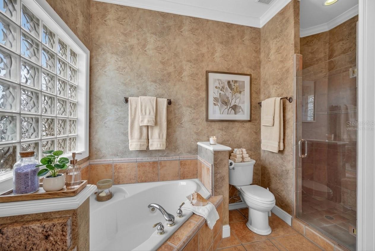 Primary Bathroom - Virtually Staged *Shower/Tub