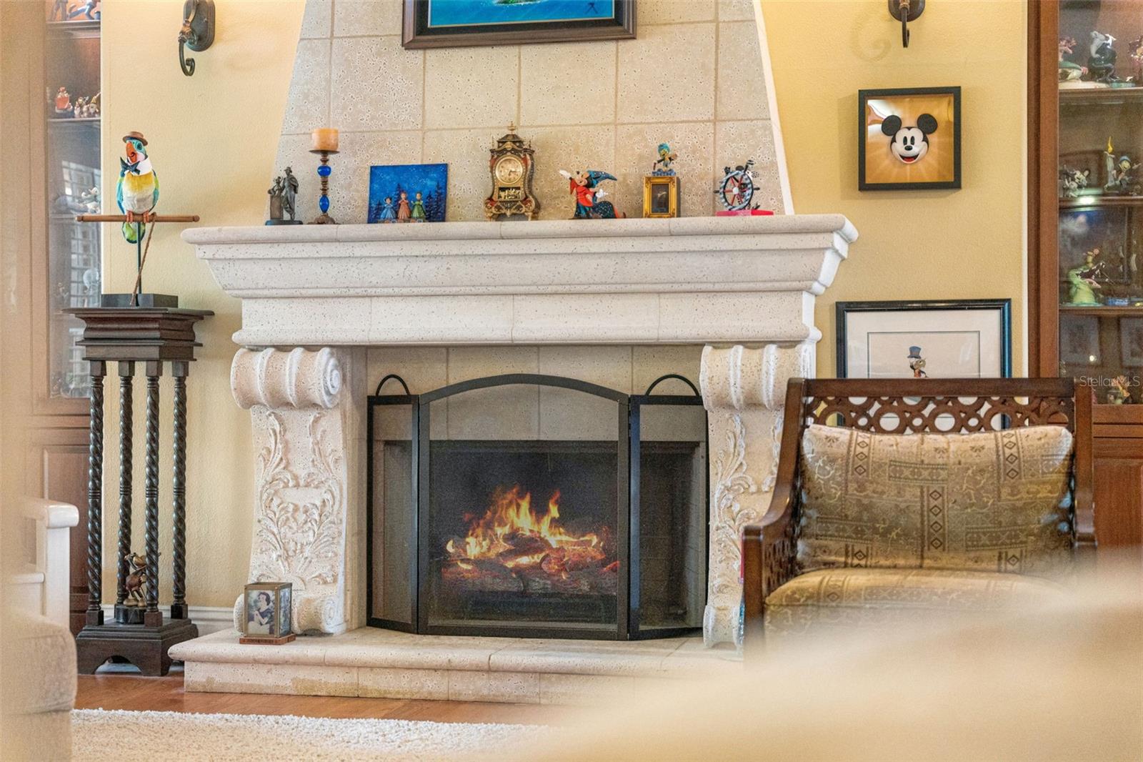Grand Room fireplace