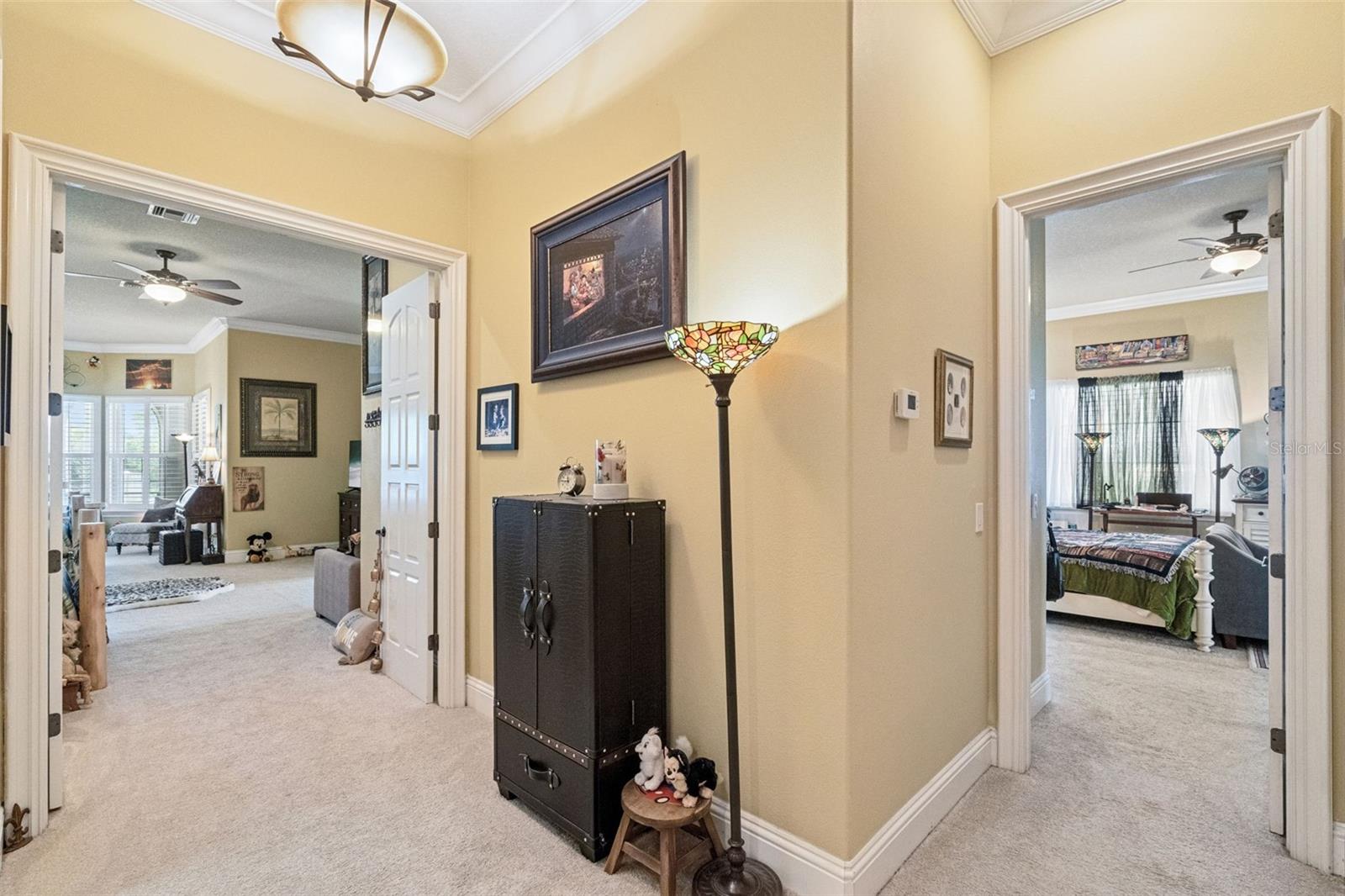 Left door is the entrance 1st floor guest room