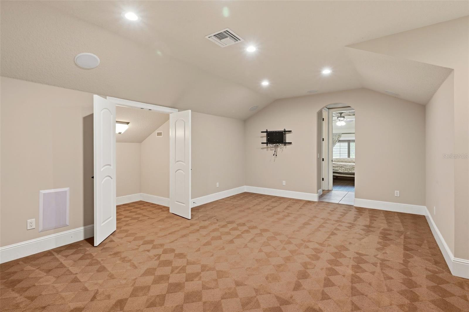 Upstairs Media/Games Room