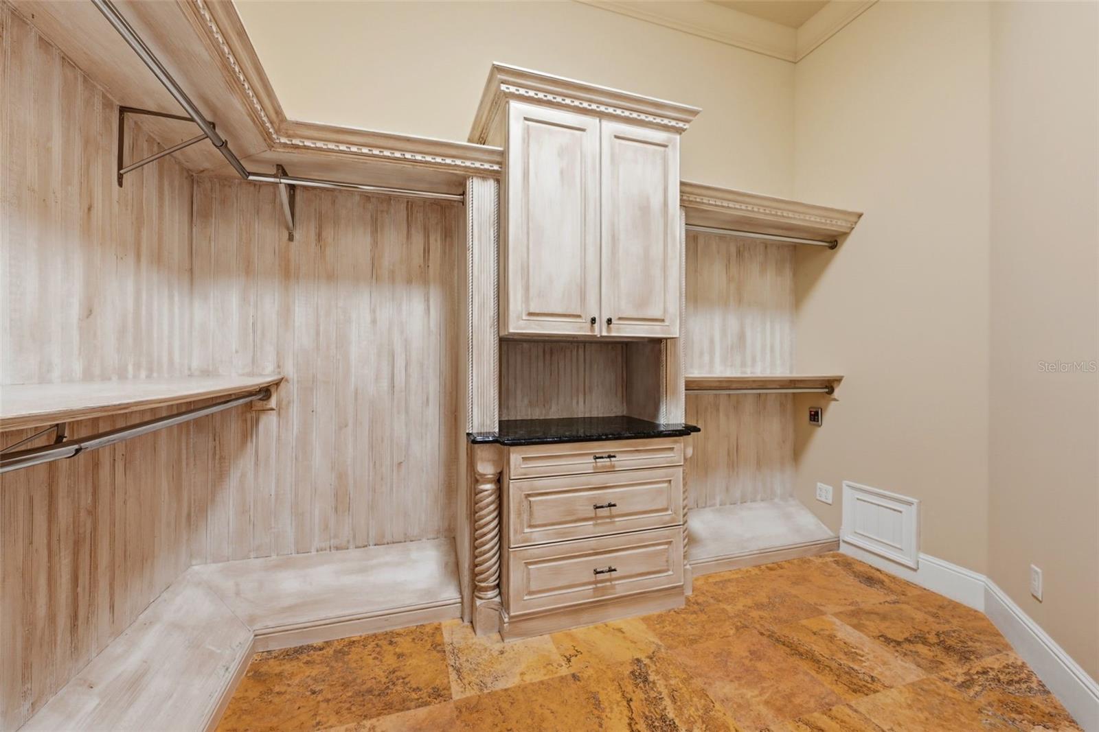 Large Dual Primary Walk-In Closets