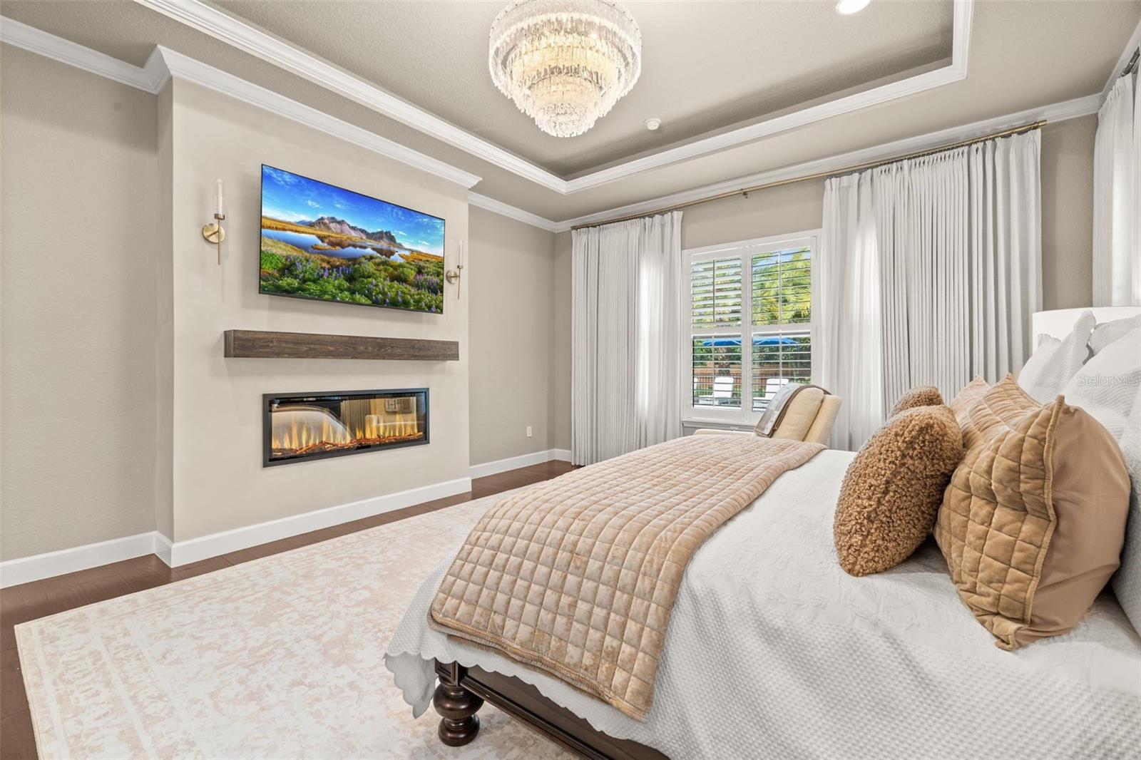 Custom fireplace