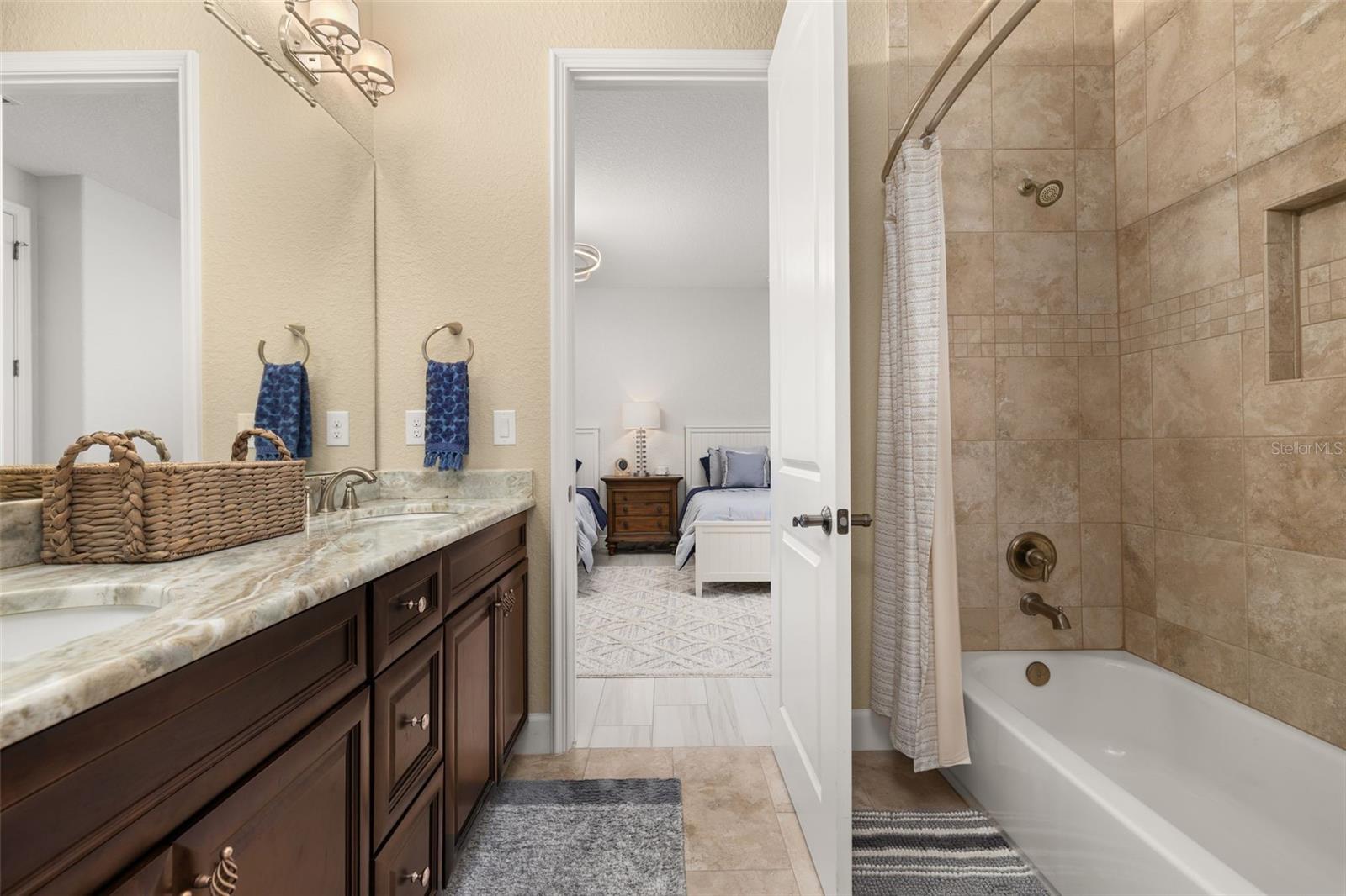 Jack and Jill bathroom