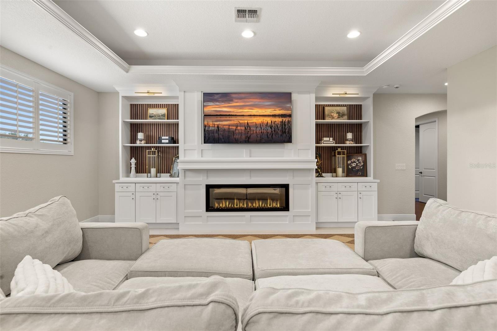 Featuring a third fireplace
