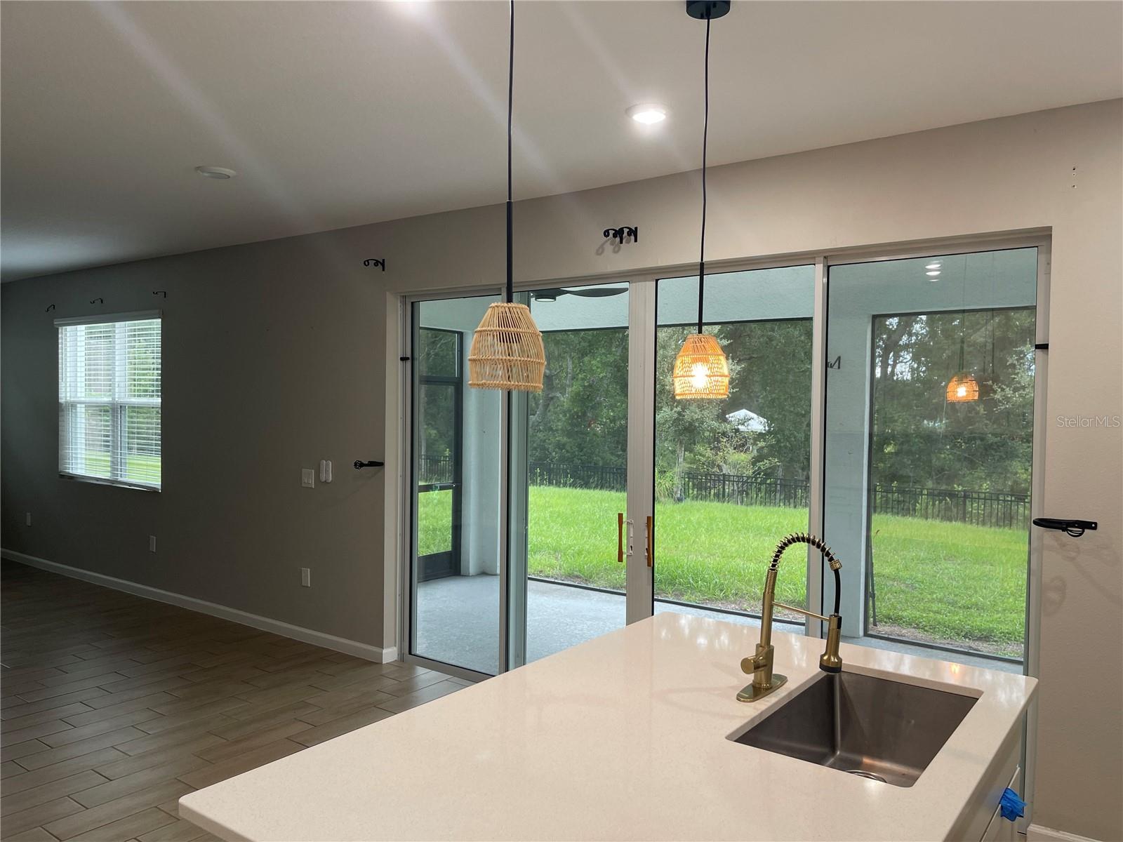 Kitchen/Dining/Living