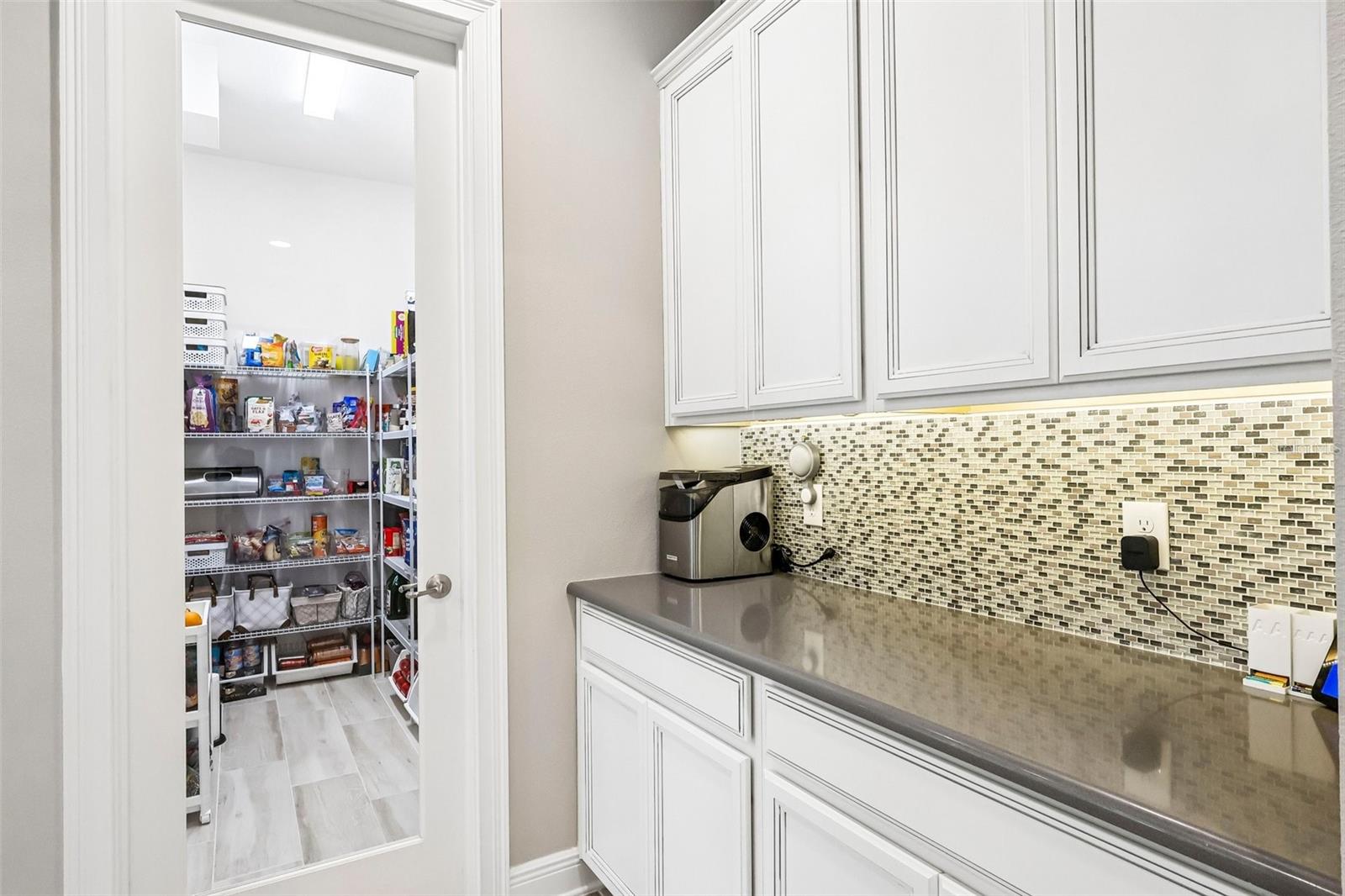 Walk In and Butlers Pantry