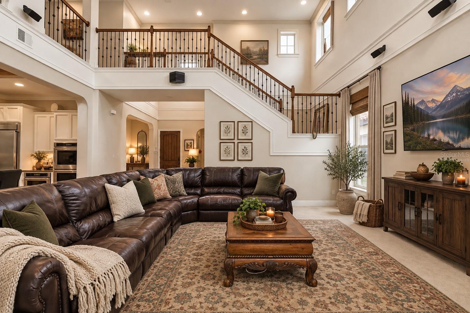Living Room: Virtually Staged