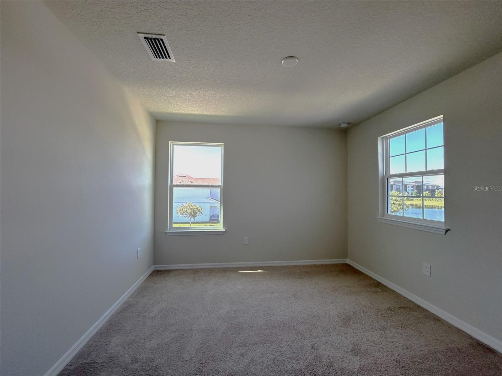Bedroom water view