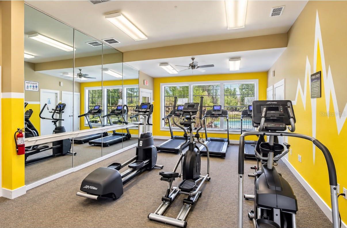GYM  DIGITALLY EDITED IMAGE