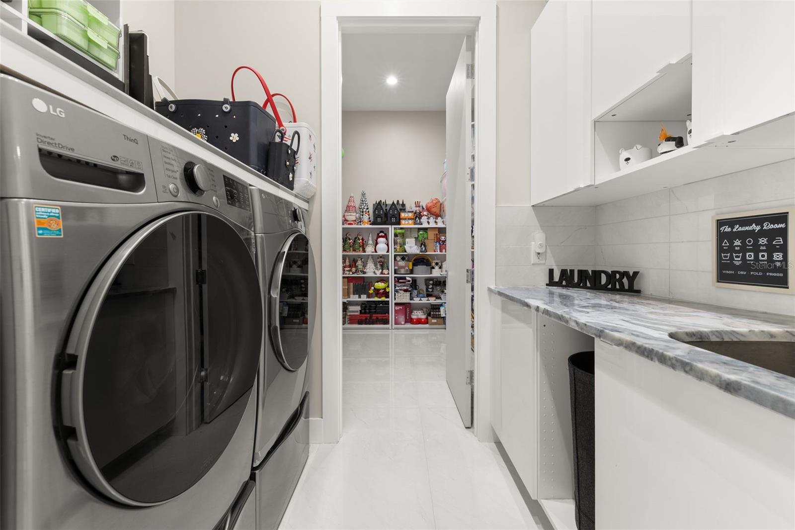 Laundry room downstairs