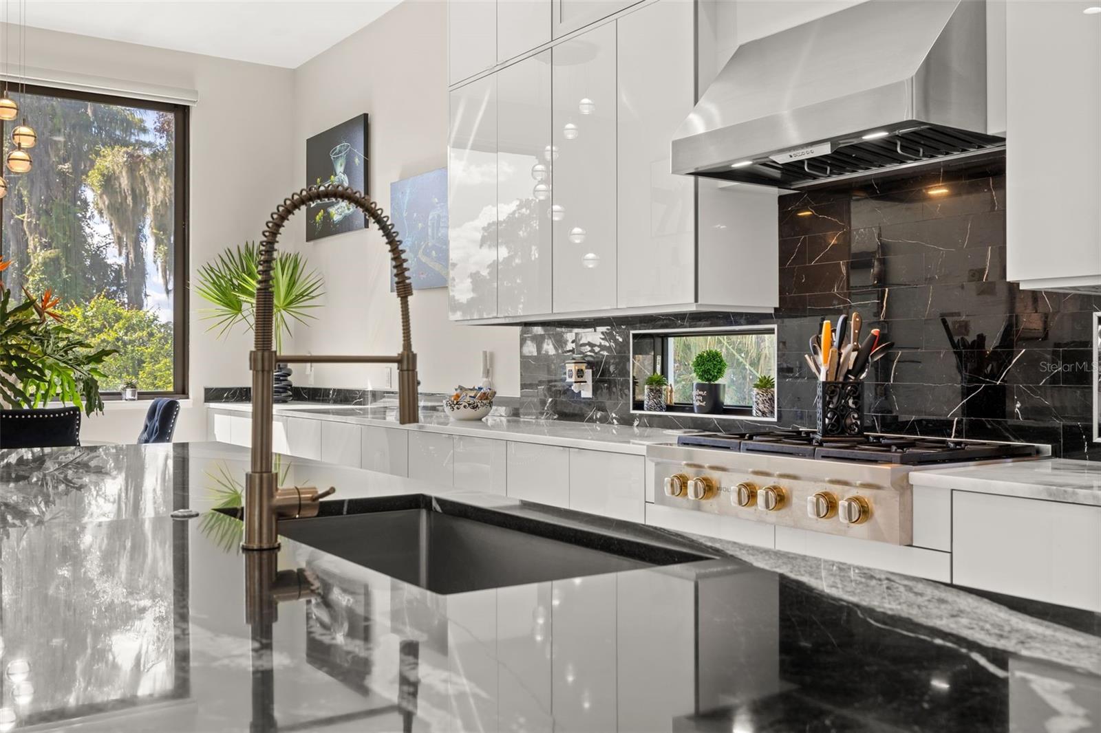 Gourmet kitchen