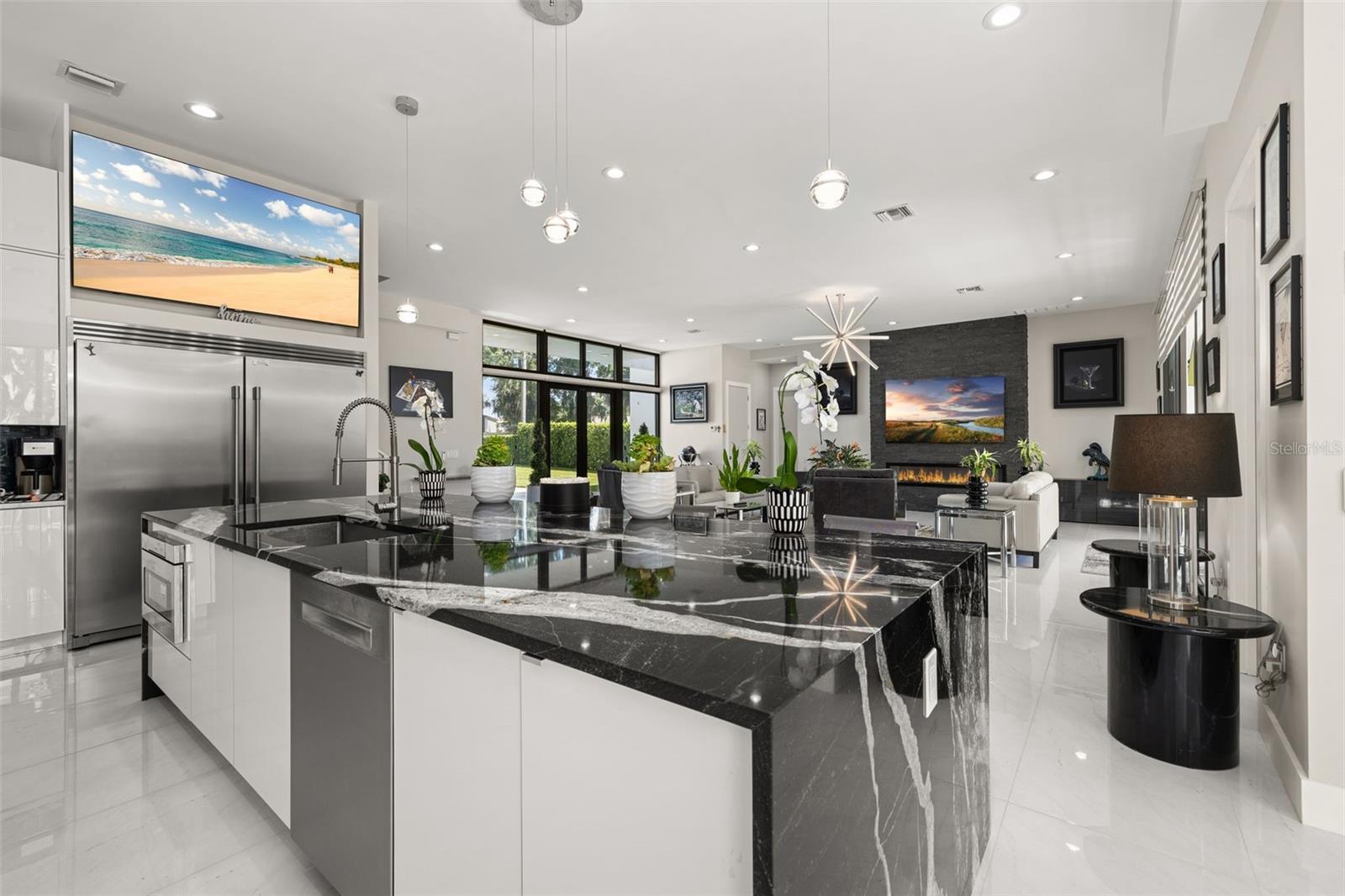Granite countertops