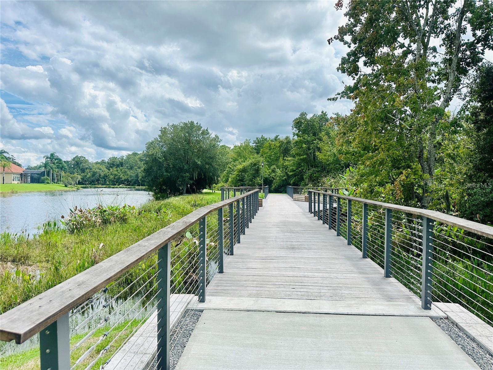 Walking trail.
