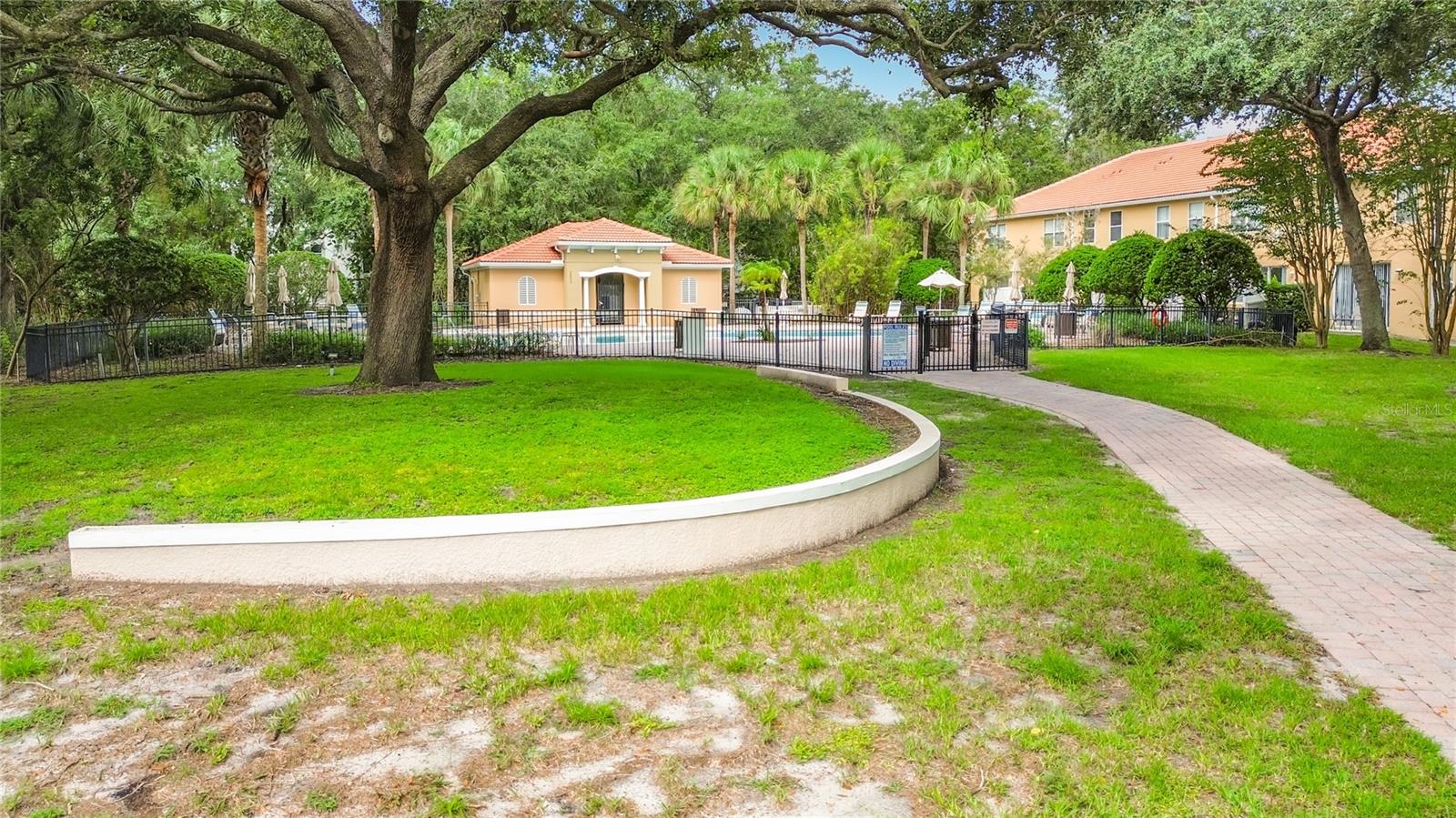 Walking Path to Clubhouse and Pool