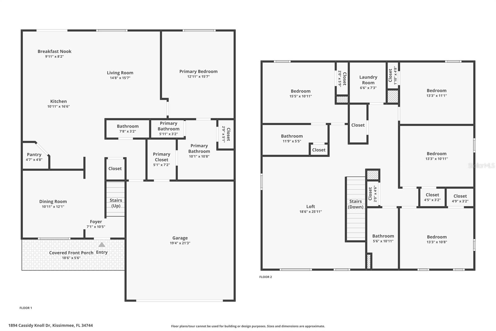 1894 CASSIDY KNOLL DRIVE, Kissimmee, FL 34744