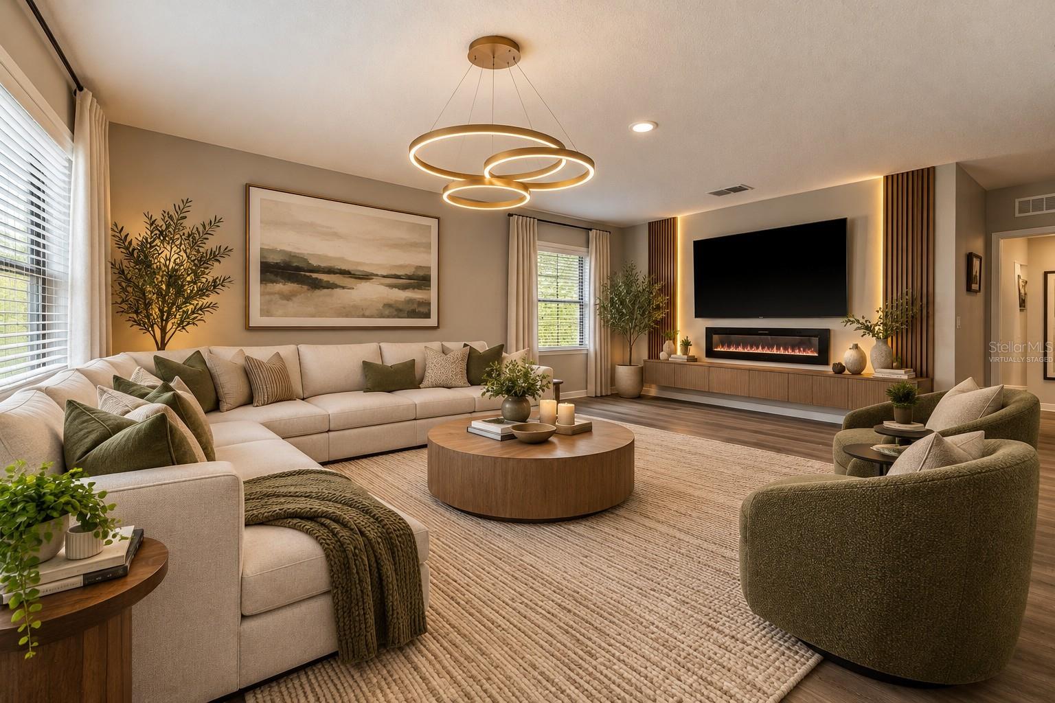 VIRTUALLY STAGED LOFT