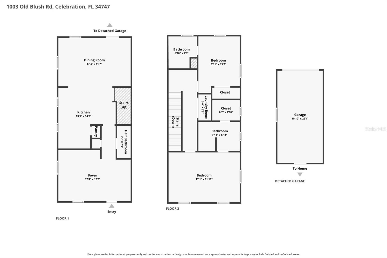 1003 OLD BLUSH ROAD, Celebration, FL 34747