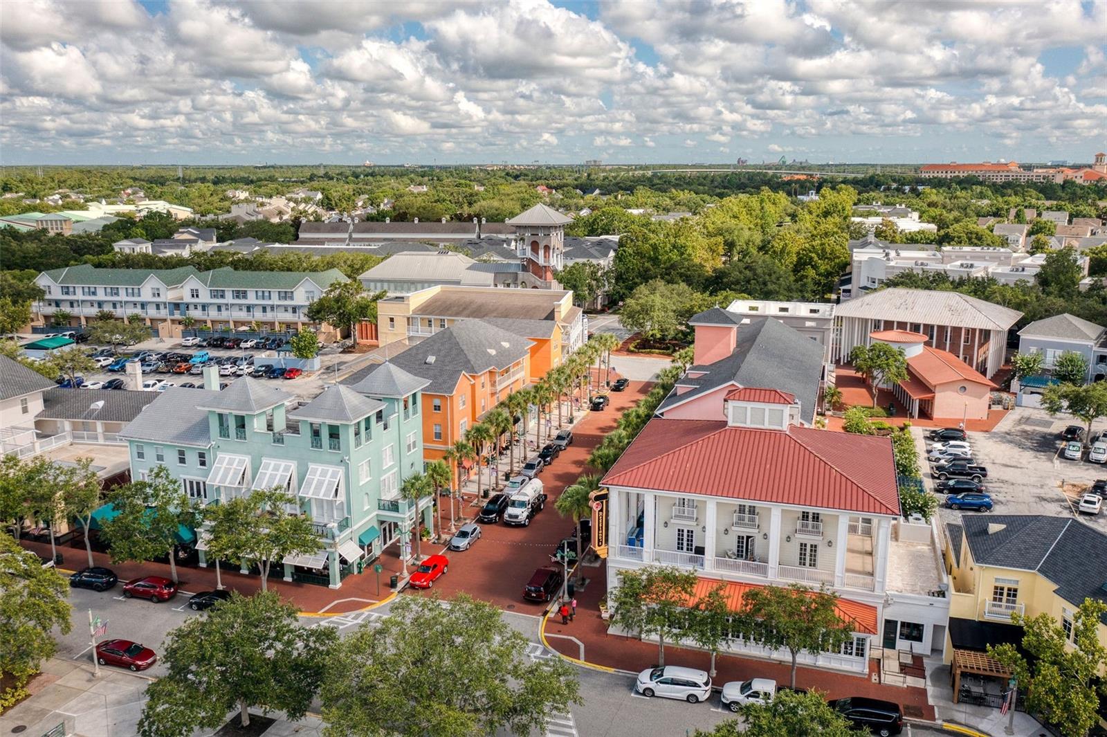Aerial View of Town Center