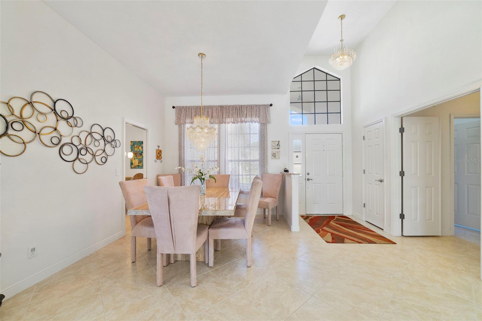 Dining room view