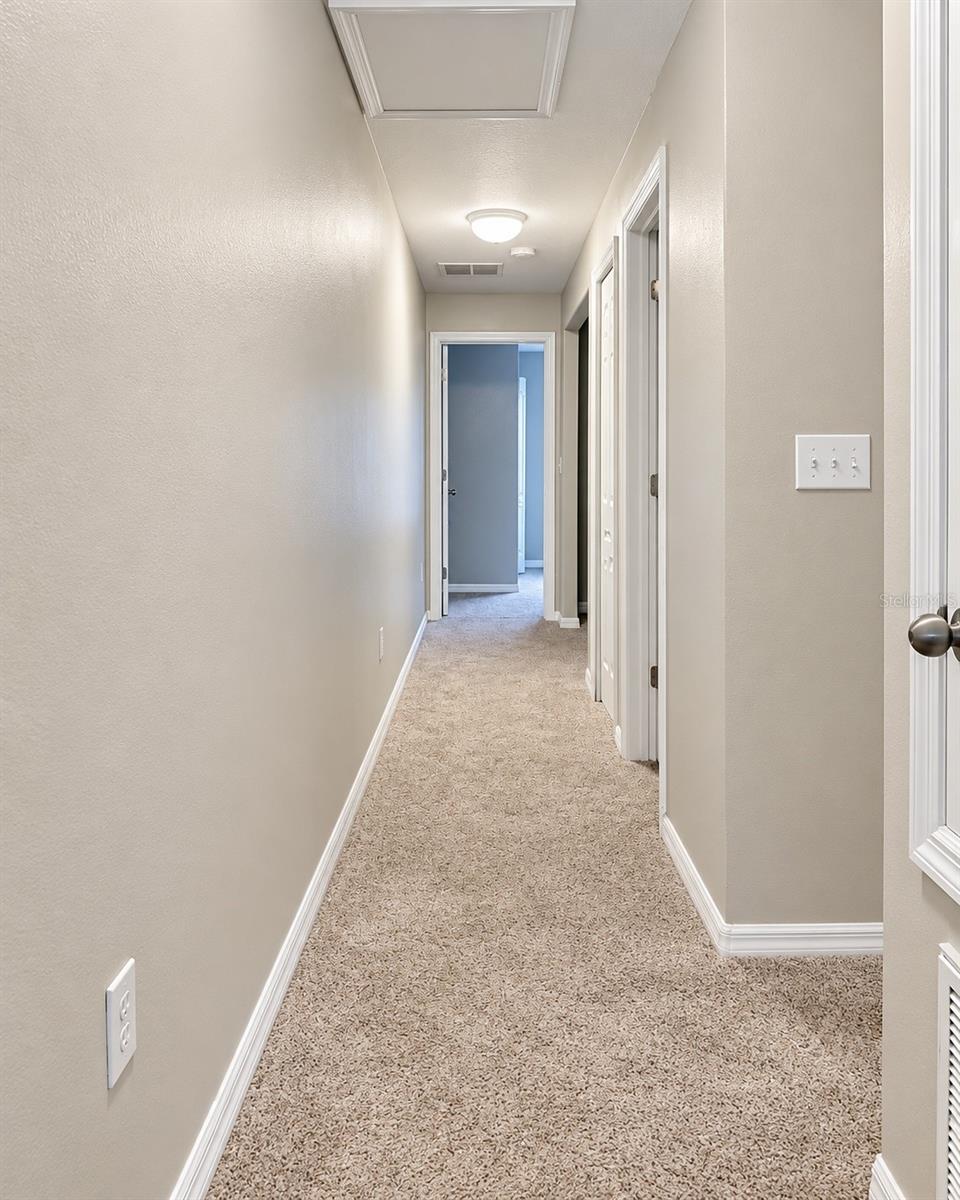 upstairs hallway
