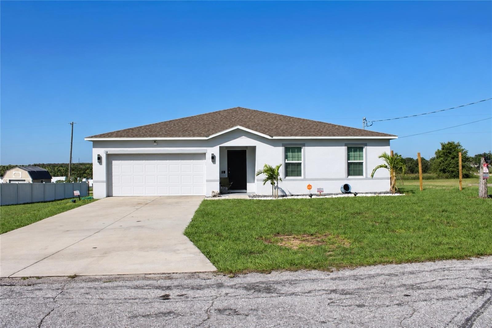 Front exterior view of the home.