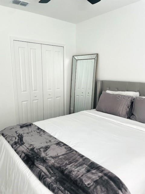 Bedroom #2 w/Ceiling Fan added