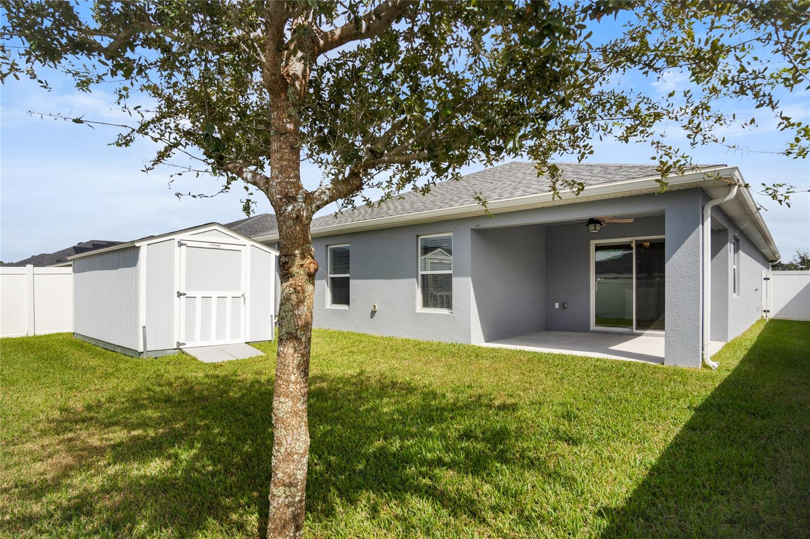 Fenced Back Yard