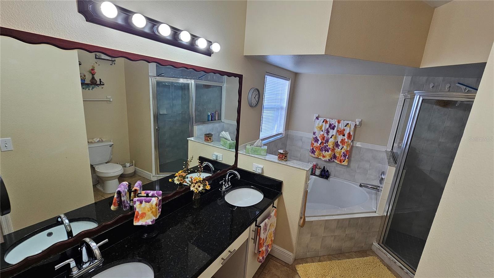 Primary Bath-Dual Sinks, Garden Tub &Shower