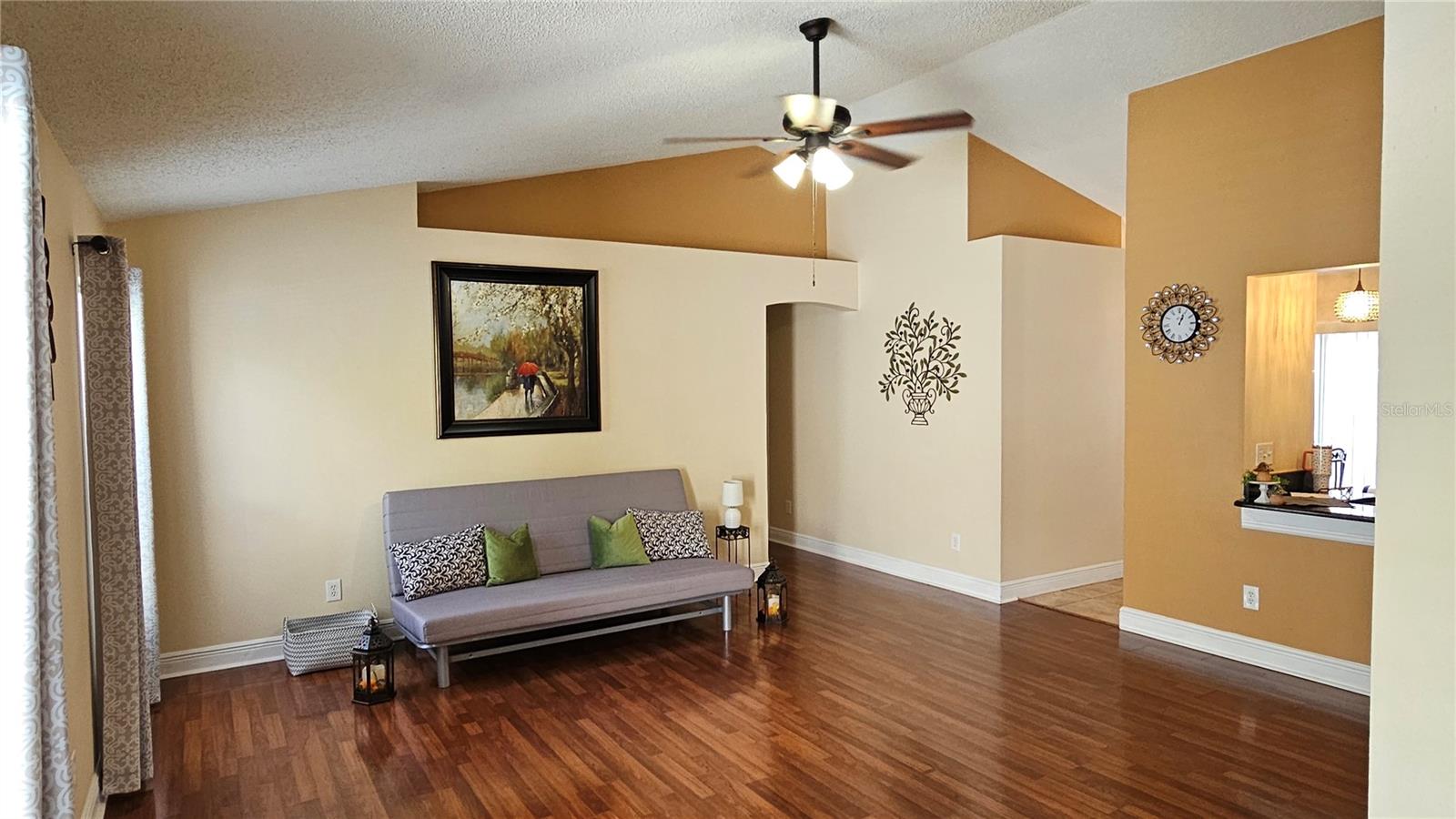 Spacious Living Room Overview