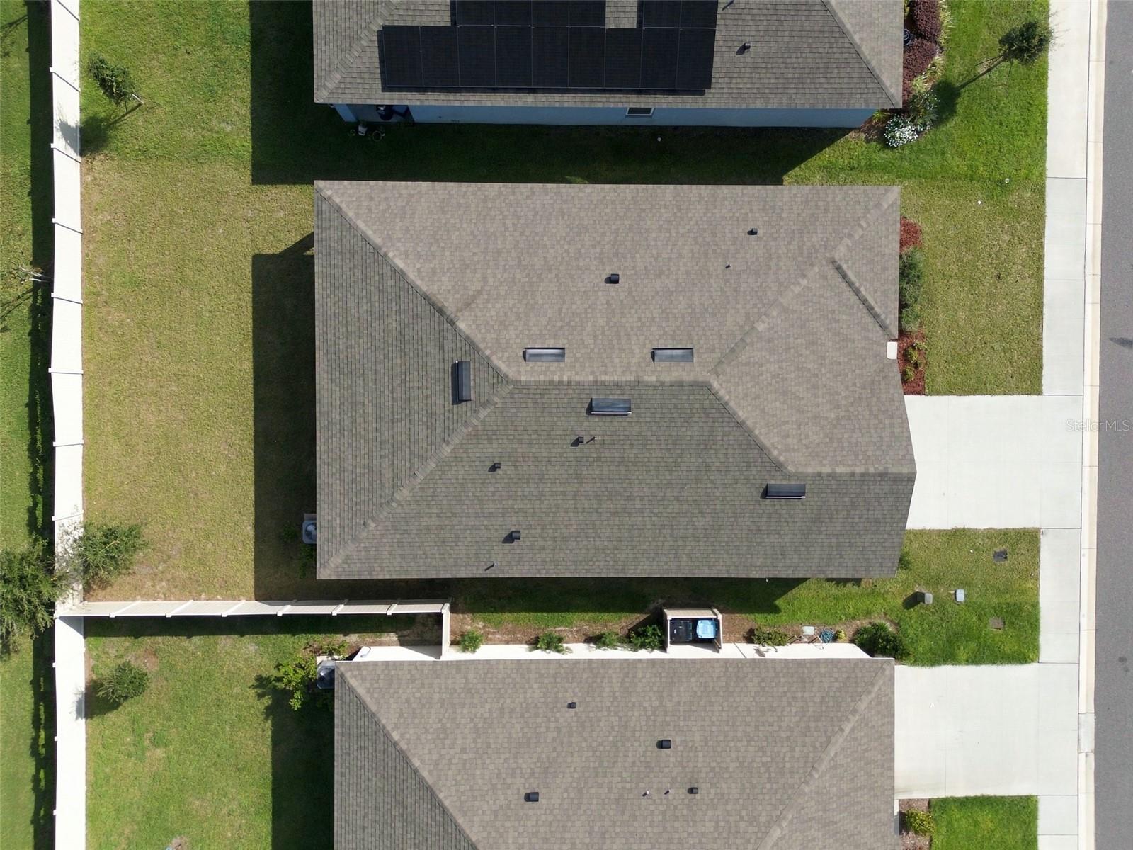 House aerial view