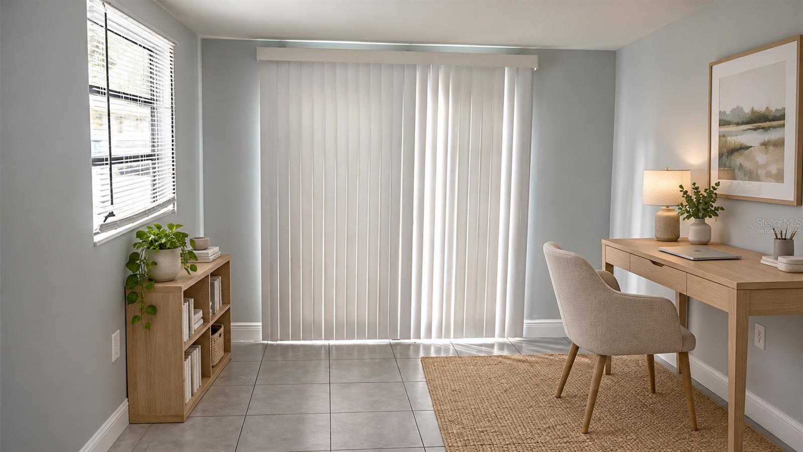 Flex room  Virtually staged